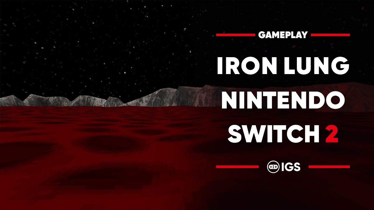 Iron Lung Nintendo Switch 2 Gameplay