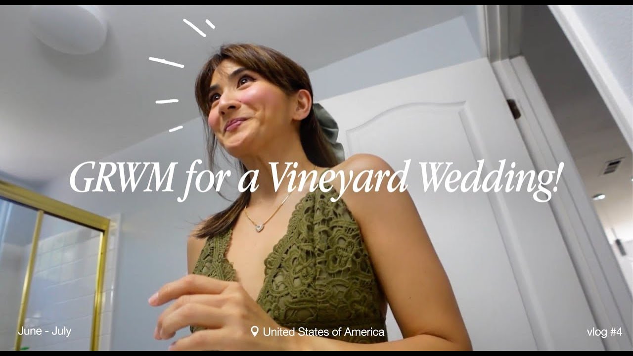 USA Week 4: Vineyard Wedding, Cat-Themed Shower, A Bald Mountain,  & I made Cricut Crafts!