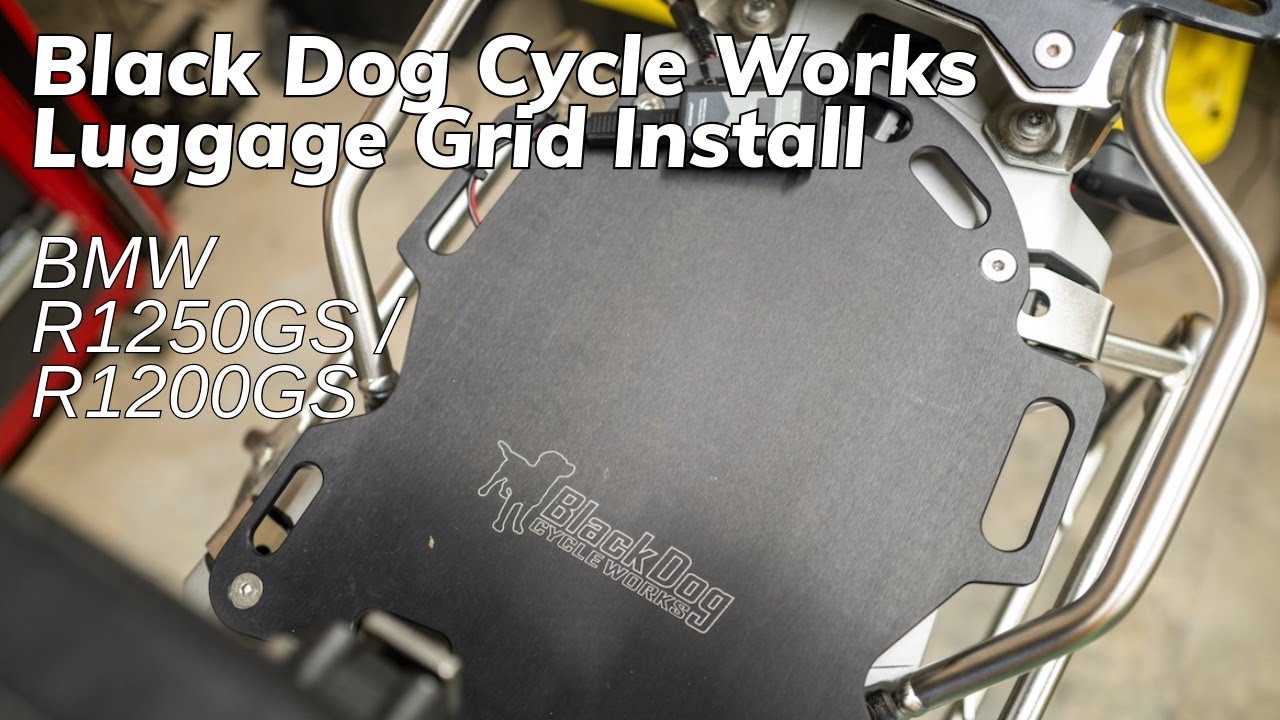 Install: Black Dog Cycle Works Pillion Rack for BMW R1250GS Adventure (BDCW)