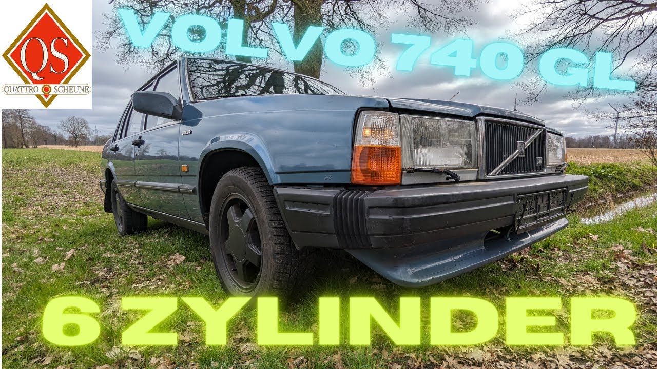 Zustand und Probefahrt Volvo 740 GL Diesel 👌 IKEA LT 😁 kein quattro 😉