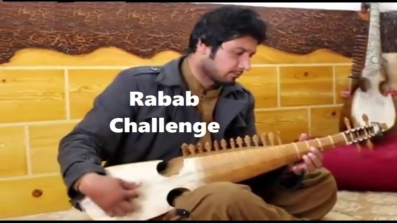 Amjad malang rabab open challenge to izhar rabab master by playing rabab with marker
