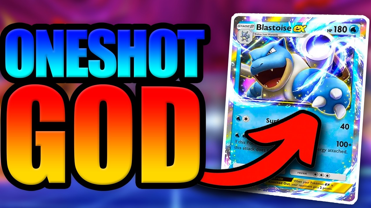 Blastoise EX is the Most FUN Win Condition — Pokemon TCG Pocket F2P Showcase
