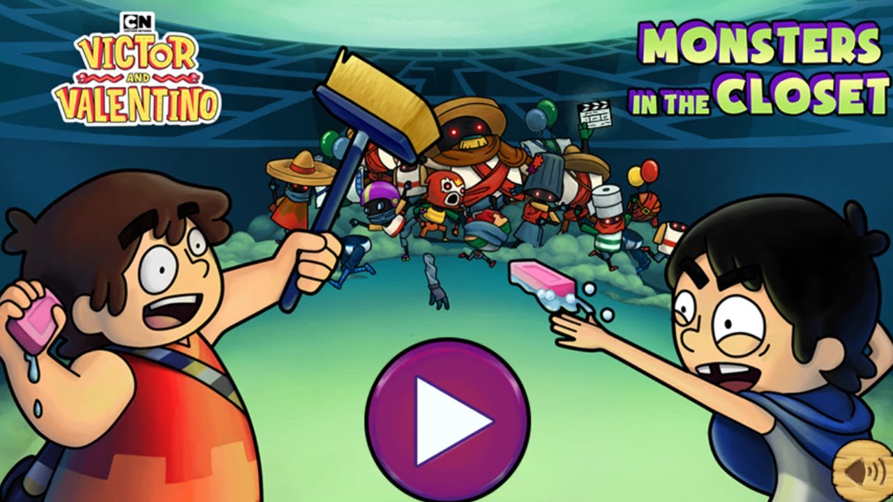 Victor and Valentino Monsters In The Closet (Cartoon Network Games)