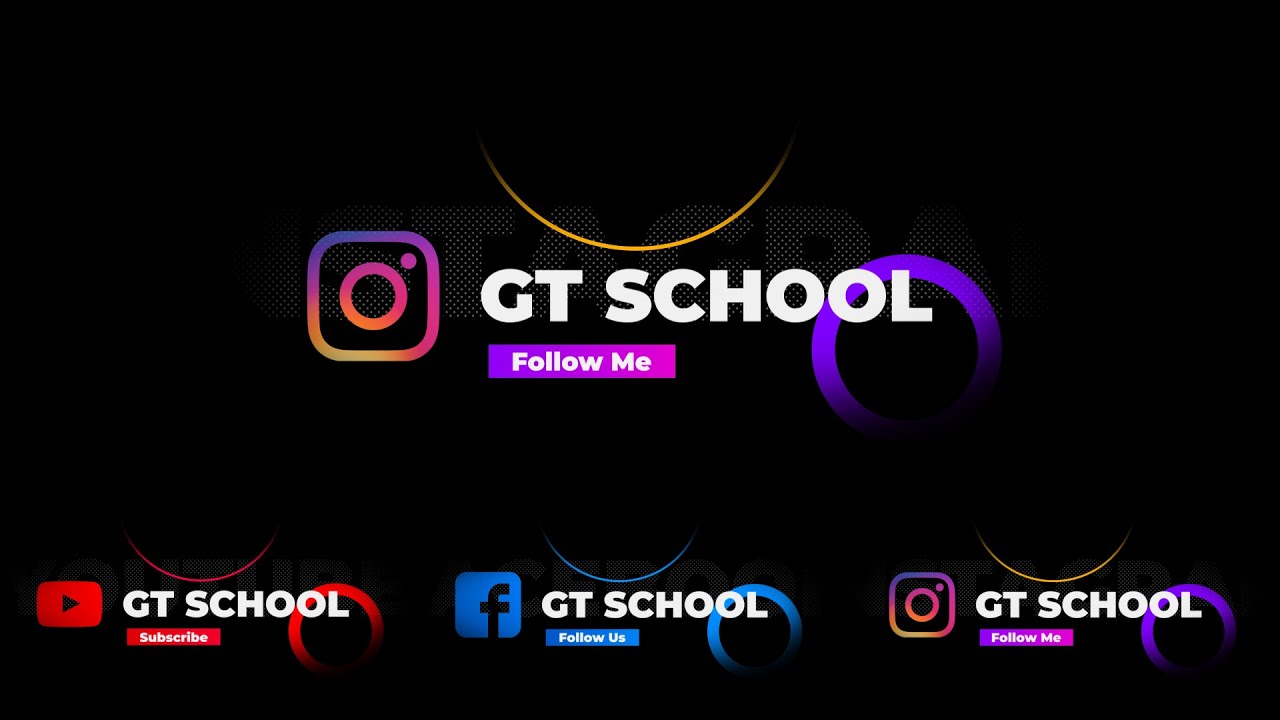 How to Make Social Media Lower Thirds - After Effects Tutorial
