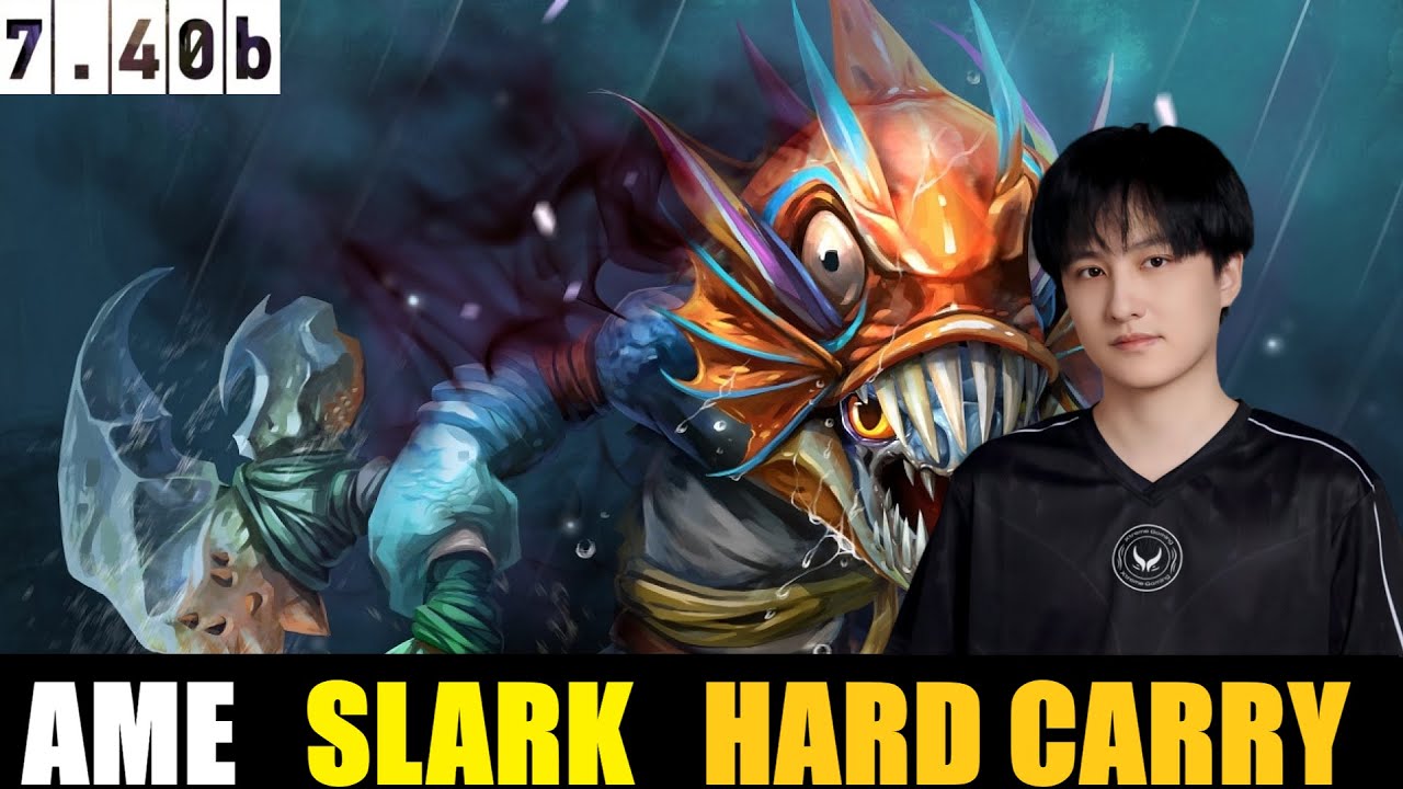🤯AME[SLARK] HC 7.40b - DOTA 2 HIGHEST MMR MATCH#dota2   #dota2gameplay  #ame