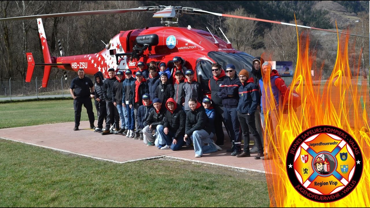 Besuch Air Zermatt | Jugendfeuerwehr Region Visp