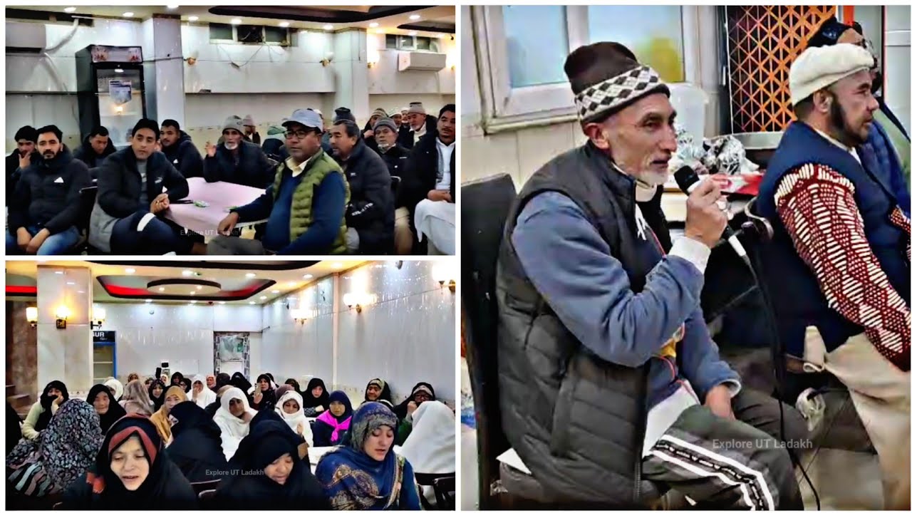 Zawar e Hussaini From Kargil At Najaf, Iran | Safar e Karbala 2026 | 5 Shaban.