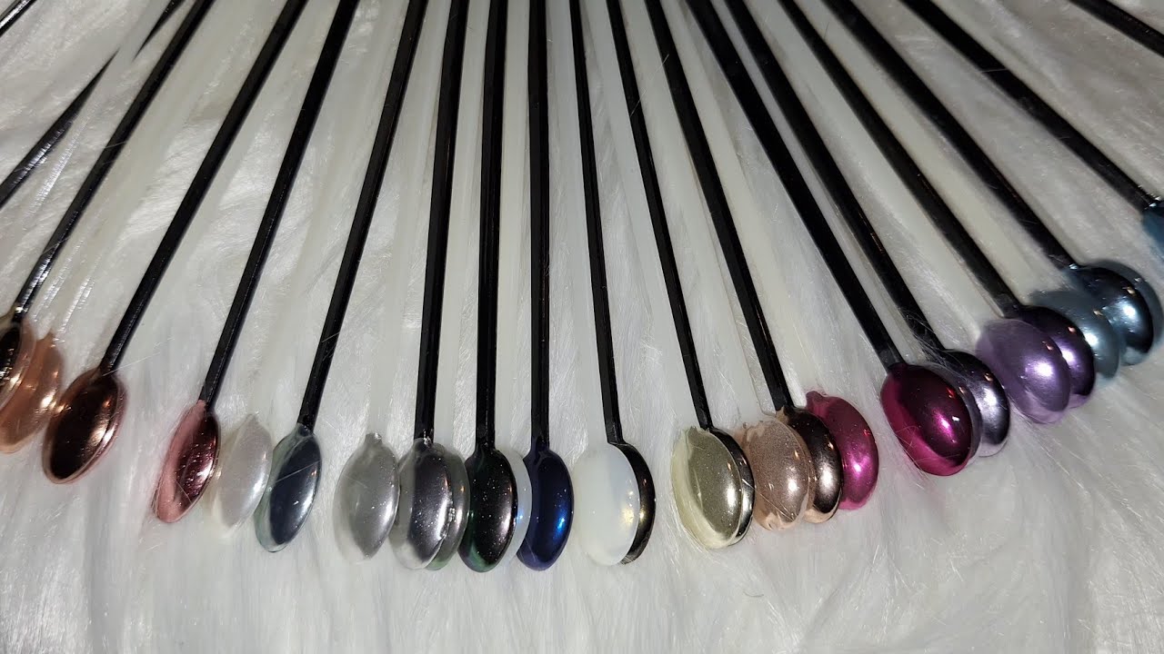Wir testen Pigmente von Temu mit verschiedenen Versieglern und überraschendem Ergebnis !#nails #temu