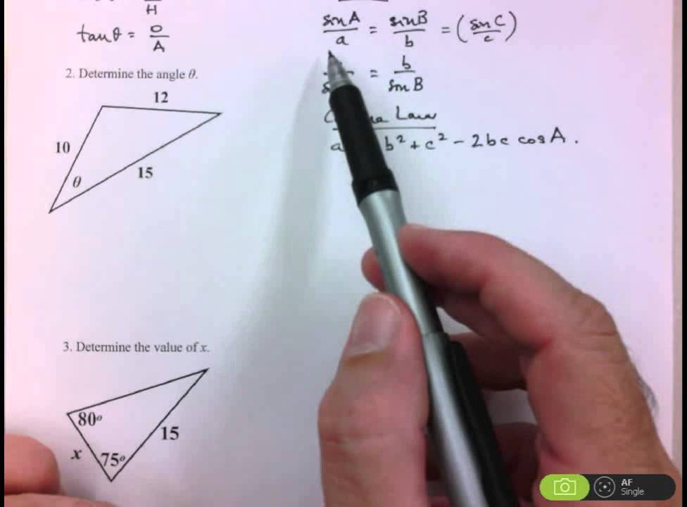 Trigonometry Review