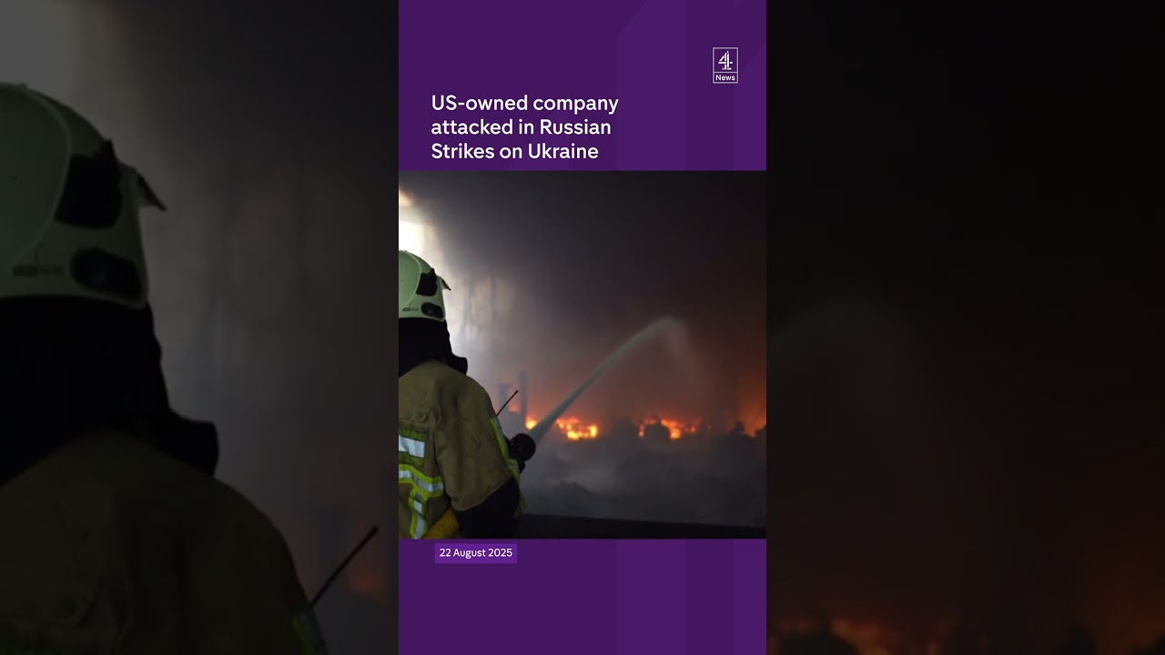 US company attacked in Russian strike on Ukraine