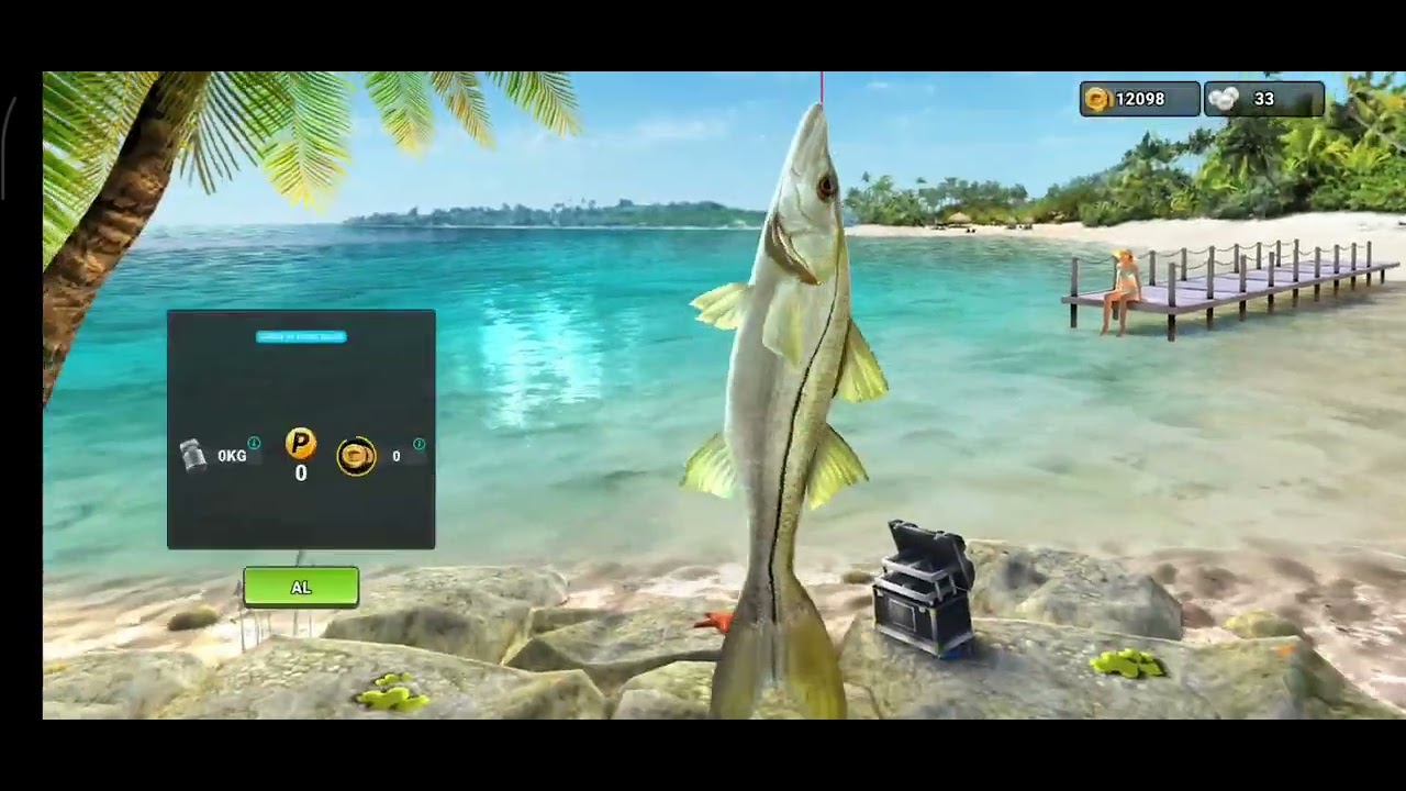 Fishing clash oynadım (fena yenildim)