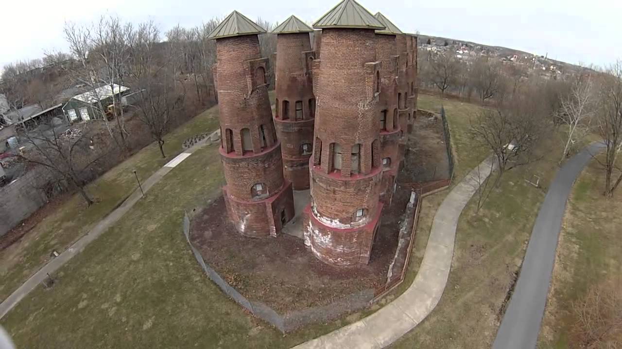 Coplay Cement Kilns; Coplay, PA. | Phantom Drone Video