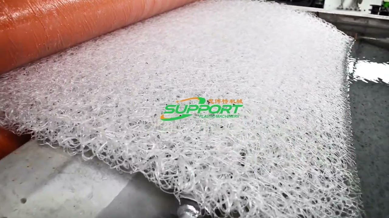 Air fiber mattress machines