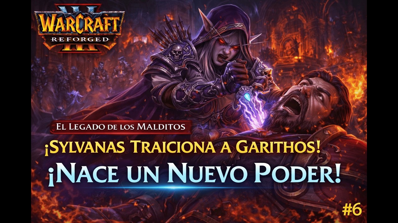 ¡SYLVANAS TRAICIONA A GARITHOS! 💀 Nace un Nuevo Poder – Warcraft III Reforged #6