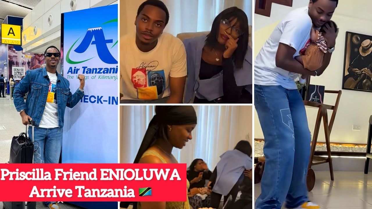 ПРИСЦИЛЛА ФРИНД ЭНИОЛУВА ПРИБЫЛА В ТАНЗАНИЮ 🇹🇿 С БОЛЬШОЙ КОРОБКОЙ ПОДАРКОВ ДЛЯ РАКИМА 