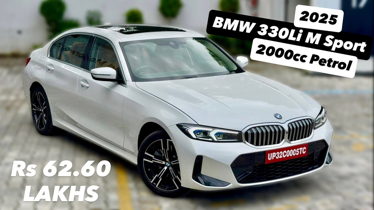 2025 BMW 330Li M SPORT LWB 3 SERIES IS HERE ❤️ Rs.62.60 LAKHS 😍 BMW 3 SERIES LONG WHEEL BASE REVIEW
