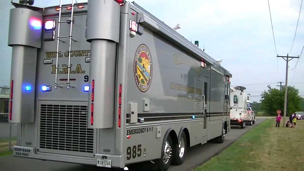 CEVS 2012 Will County EMA ITECS and Command vehicle