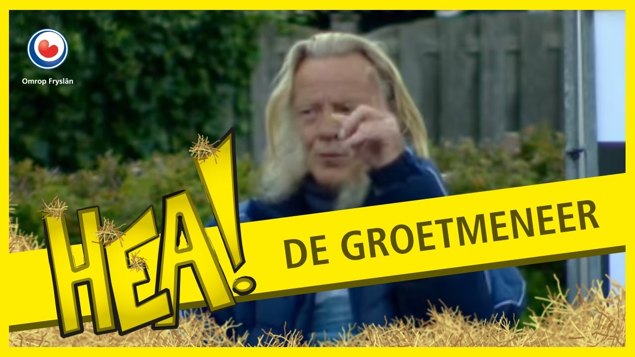HEA! Veenwoudster man groet iedereen!