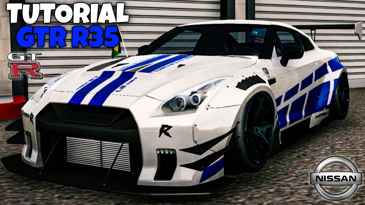 COMO FAZER O GTR R35 DO GREG FERREIRA NO CAR PARKING MULTIPLAYER