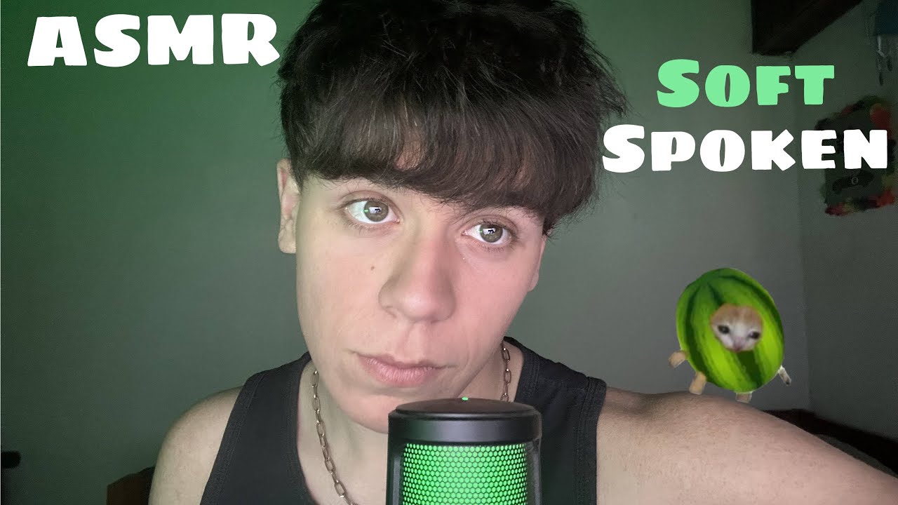 ASMR Soft Spoken para Dormir profundamente con soniditos - ASMR Español casero