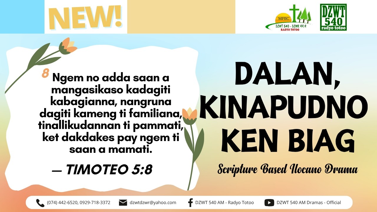 Dalan, Kinapudno ken Biag - April 14, 2026 #DZWTDramasOfficial