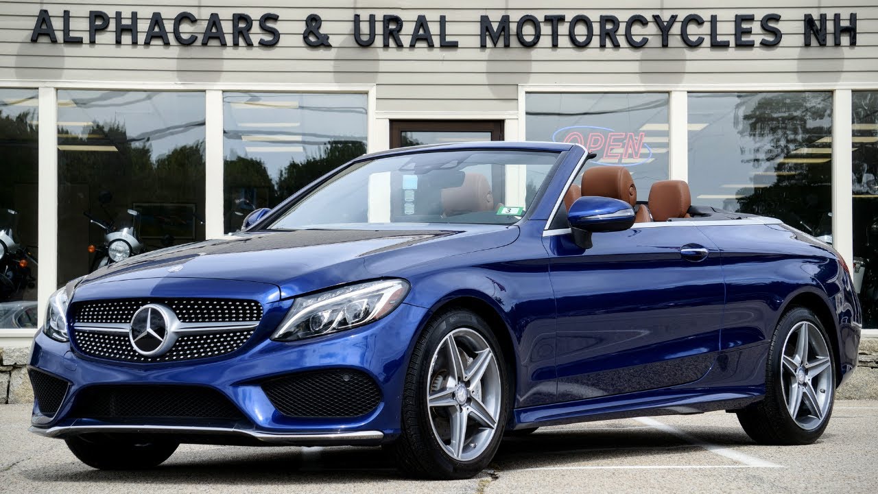 2017 Mercedes-Benz C300 4Matic Cabriolet AMG Sport