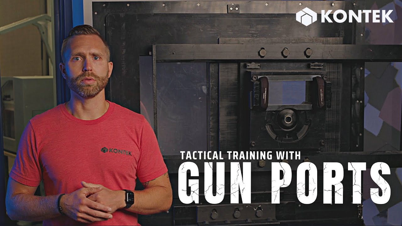 Tactical Training with Gun Ports - Modular Training Wall