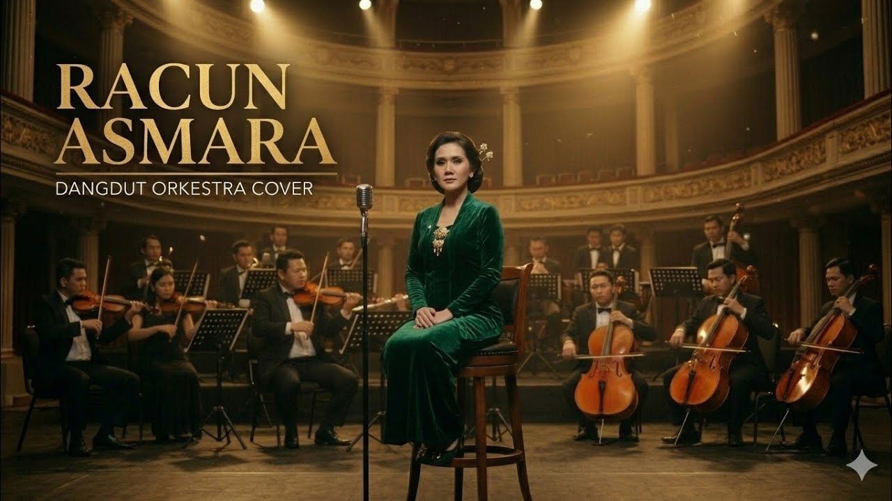 Racun asmara - Dangdut orkestra lirik cover terbaru | Langit dangdut