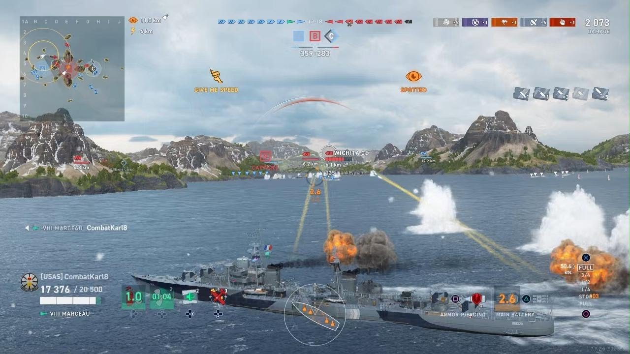 World of Warships: Legends_Marceau