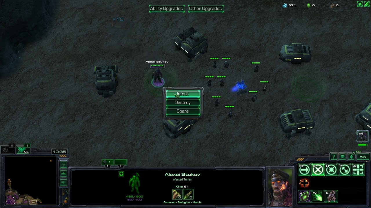 Starcraft 2 Arcade Map Stukov and Pals Solo #1