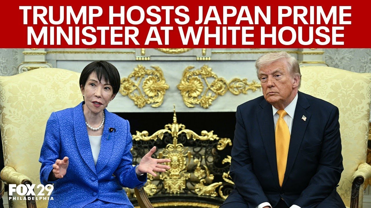 Trump hosts Japan PM Sanae Takaichi at White House: Full briefing