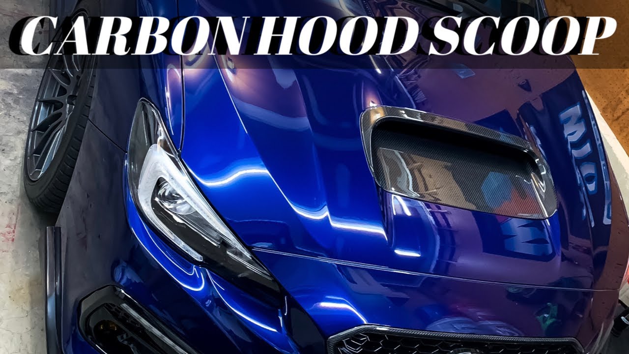 Subaru WRX STI Carbon Fiber Hood Scoop | Revel Gt