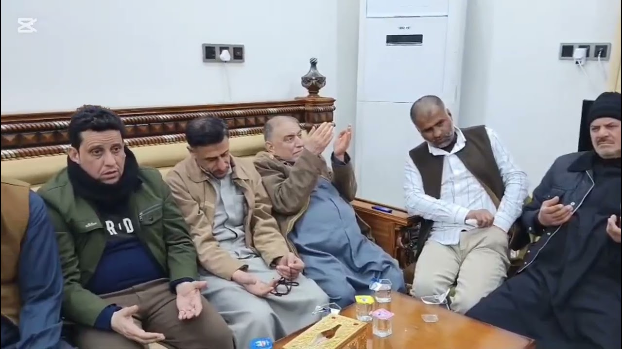 نعي الشيخ رعد الحسيناوي والرادود السيدحسين الدخيلي في ديوان الحاج حسين جاسم العبادي 2026/1/22 ناصرية