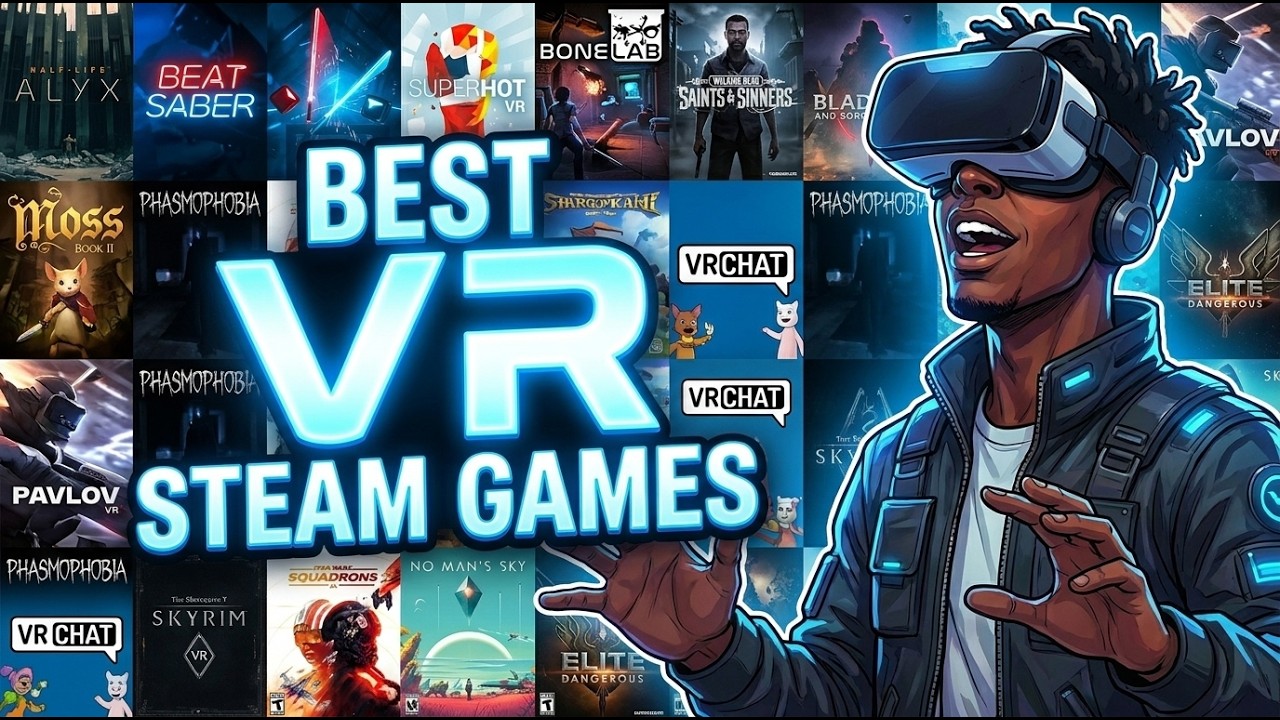 TOP 50 Best VR Games on Steam That Feel TOO REAL