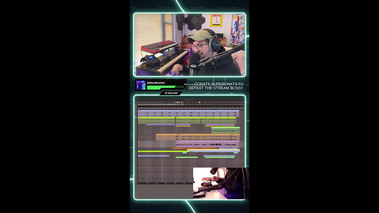 🎹 LIVE MUSIC PRODUCTION!! 🎶 HELP!!!! 🙏🏻| SCORING FILMS🎥  | MAKING BEATS ⚡️| SONIC DEBAUCHERY 🔊