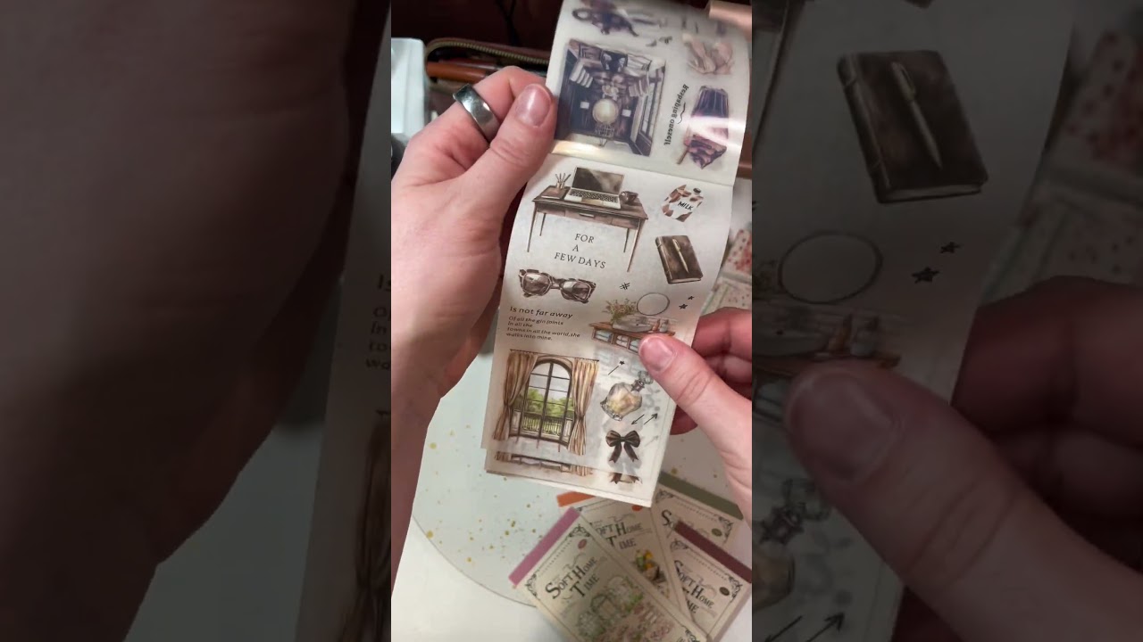 Twilight Curtain Sticker Flip-Through ✨ | Soft Home Time Series