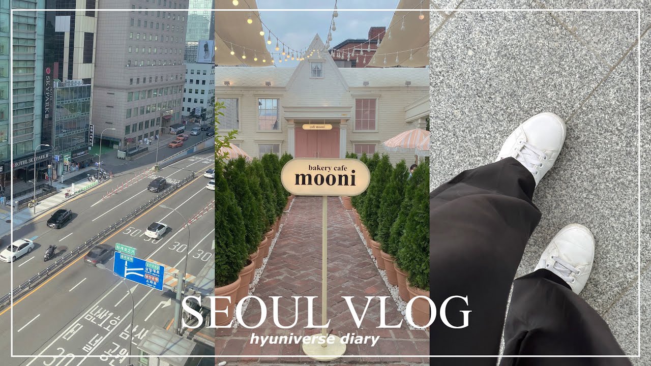 SEOUL DIARIES | mooni cafe, yongsan children’s garden, daiso, myeongdong, unboxing