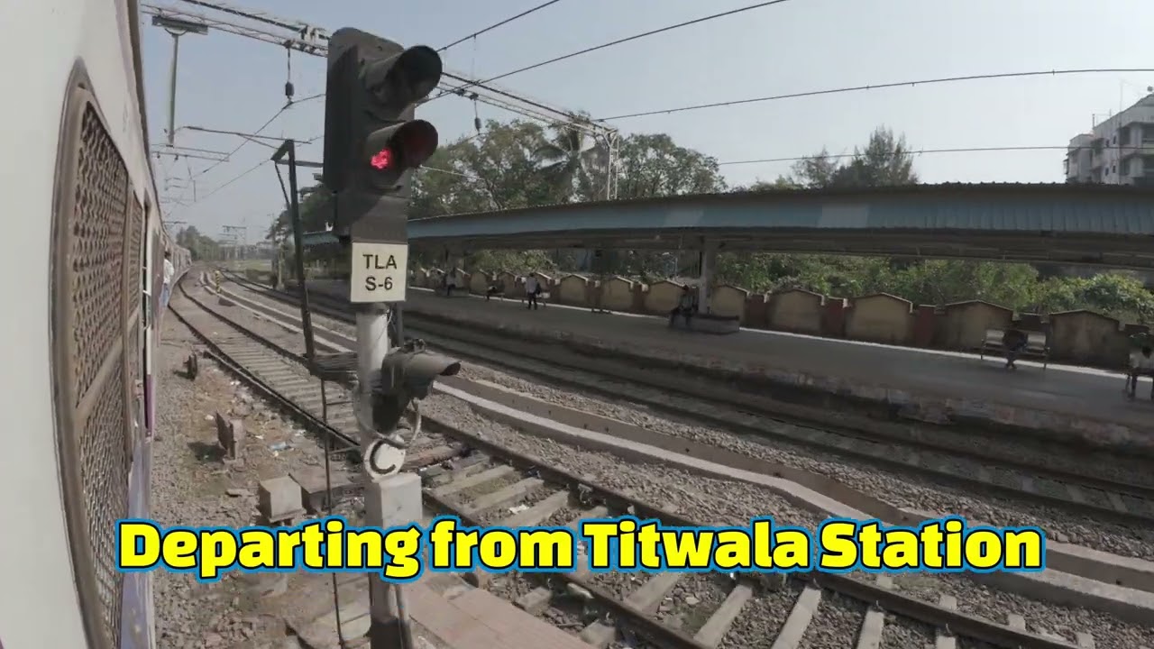 Kalyan Junction - Asangaon | Full Local Train Journey | Real-Time