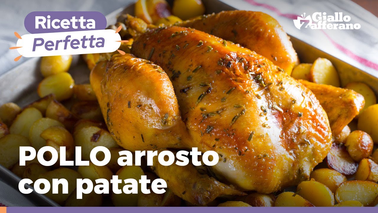 Un POLLO ARROSTO cos&igrave; buono non l'hai mai mangiato!