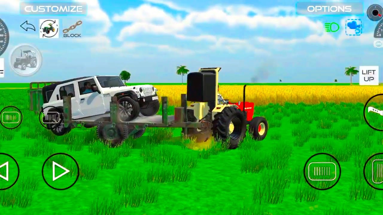 Trolley se laya tha #tractor #automobile #thar #yt #youtube #ind #video 