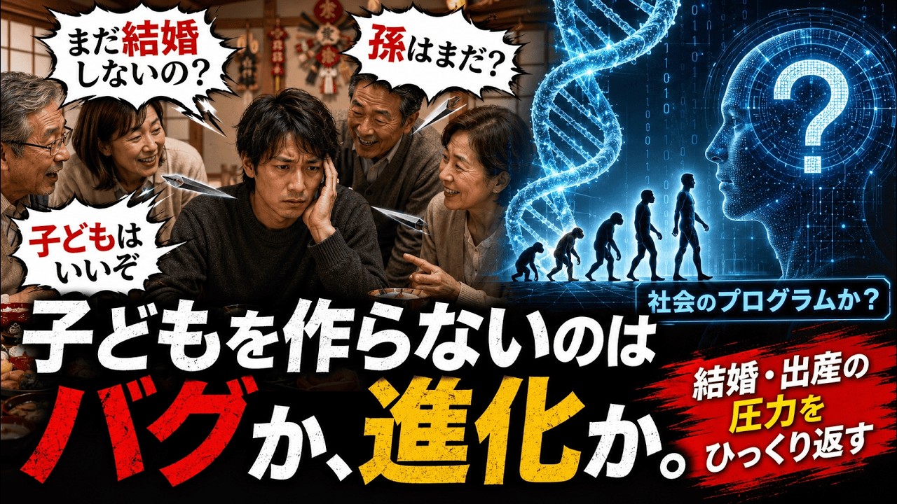 「子供はいらない」という直感は正しい。遺伝子に刻まれた「隠しエンディング」とは