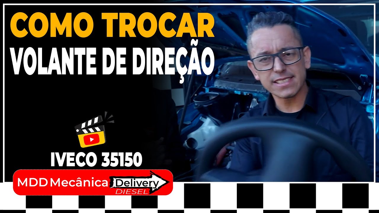 COMO TIRAR VOLANTE DE DIREÇÃO DA IVECO 35150
