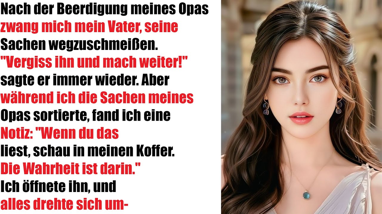 Nach Omas Beerdigung: Mein Vater zwang mich, alles von ihm wegzugeben!