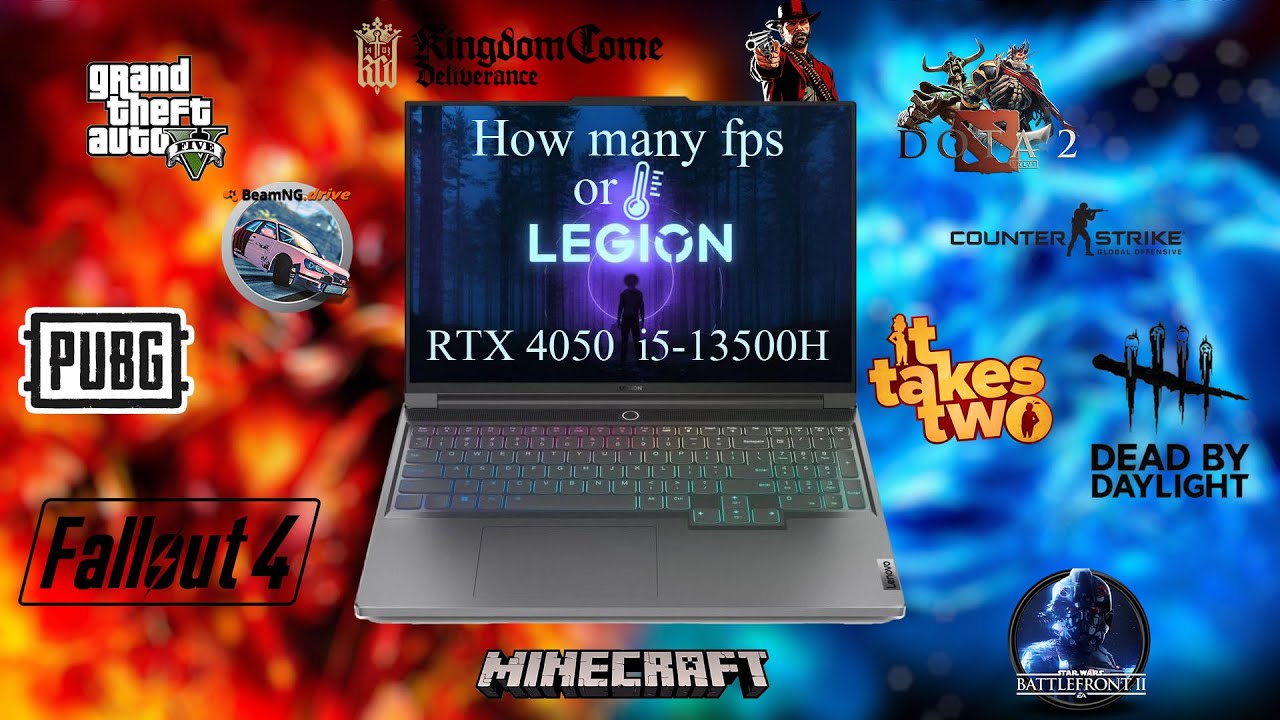Lenovo Legion Slim 5 16IRH8 Test- in 12 Games