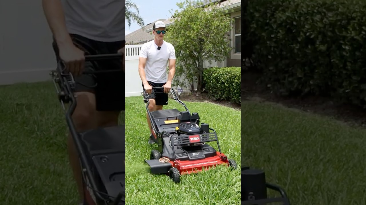 Best Commercial Walk-Behind Mower? 🤔 | Toro TurfMaster HDX in Action