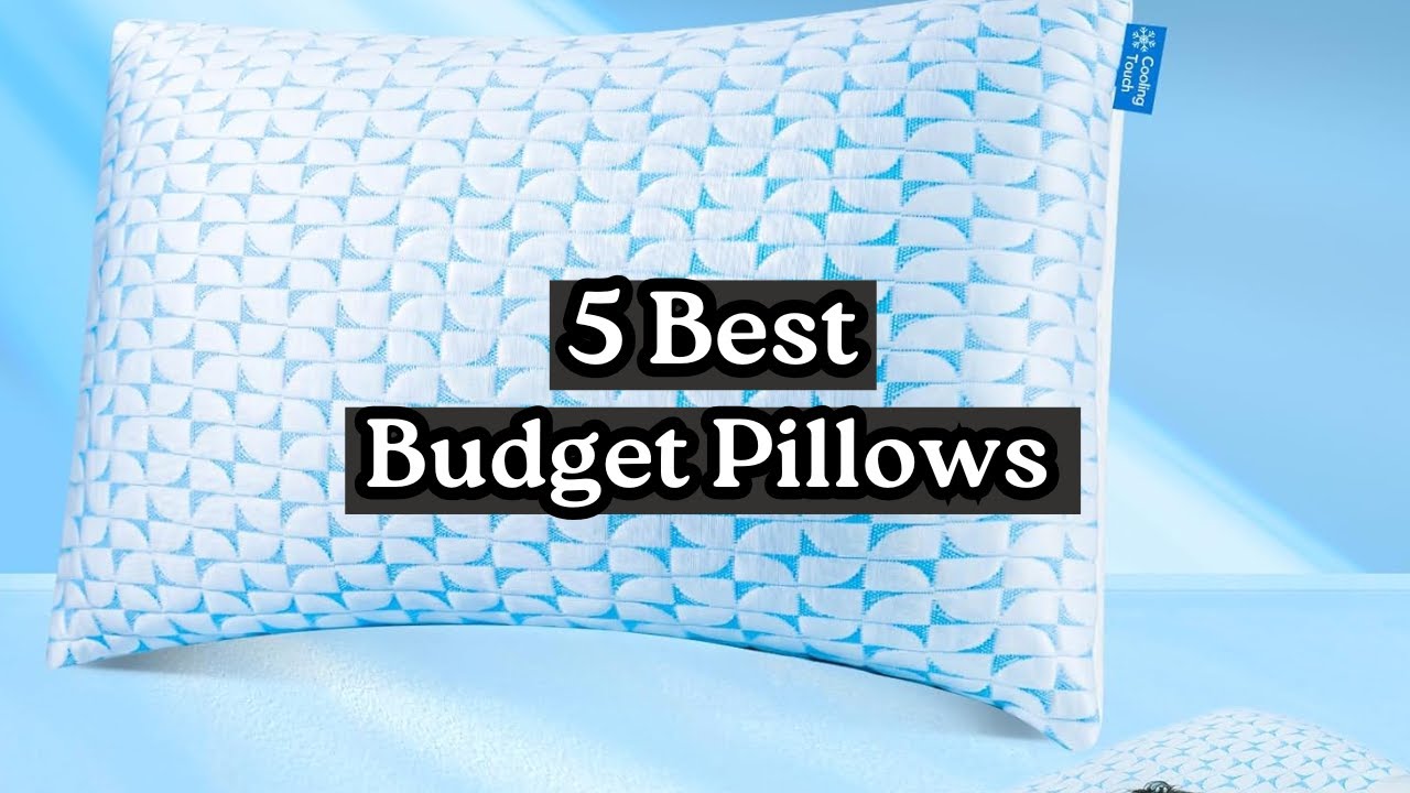 5 Best Budget Pillows 2025 🛏️ | Affordable Comfort Picks Under $50