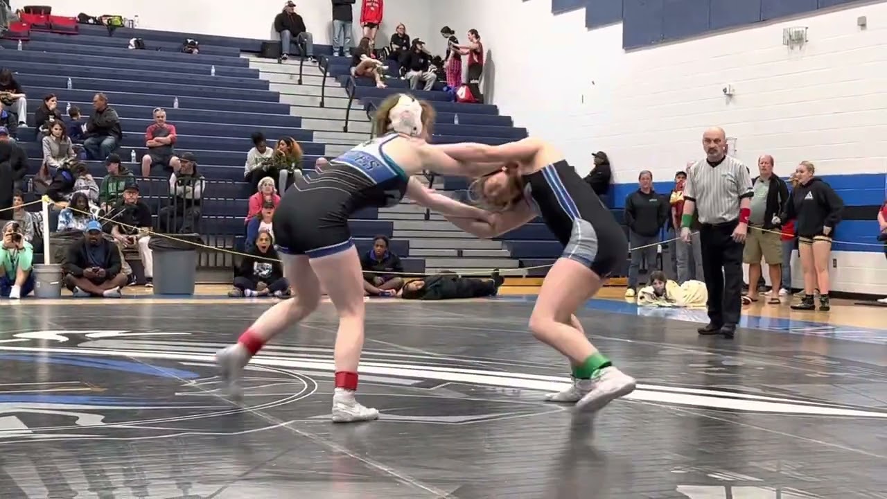 FHSAA Girls Region 1 Final 145lbs (Kendall Bibla/Katherine Stewart)
