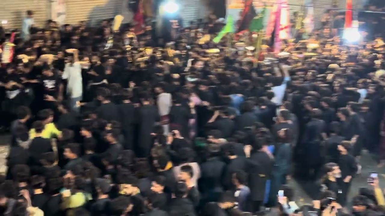 9 Muharram Aag Ka Matam Nawabshah 2025