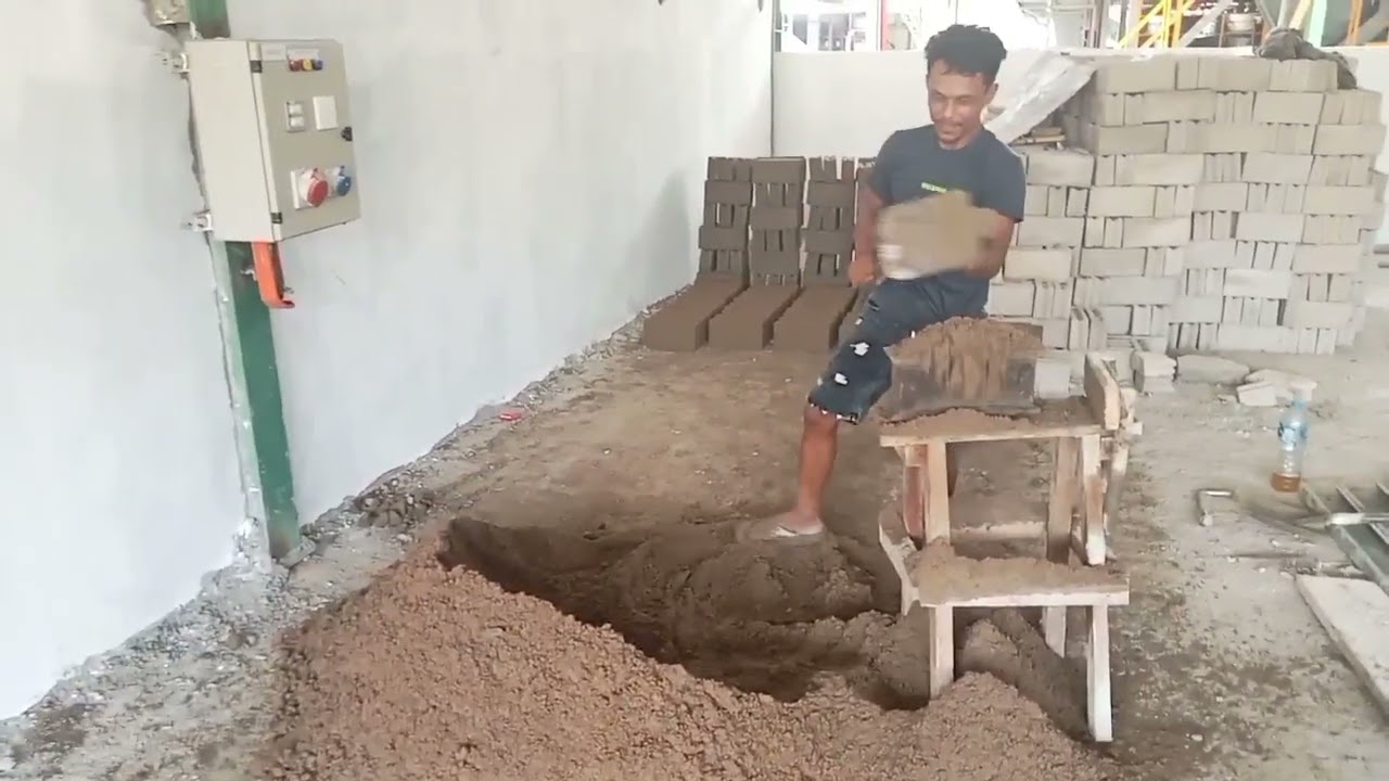 Cetak Batako Manual, Praktis & cepat