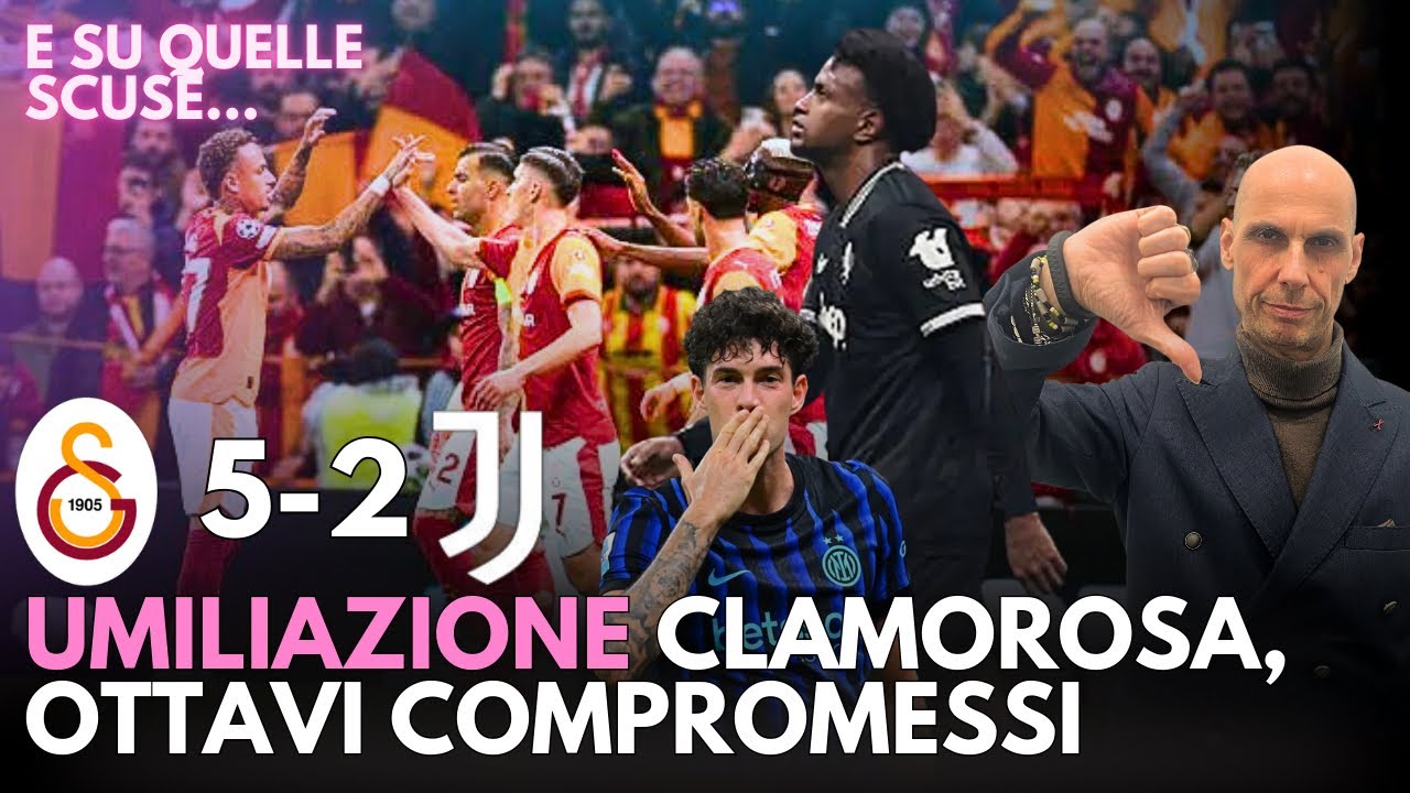FOLLIA BIANCONERA IN TURCHIA | GALATASARAY - JUVE 5-2